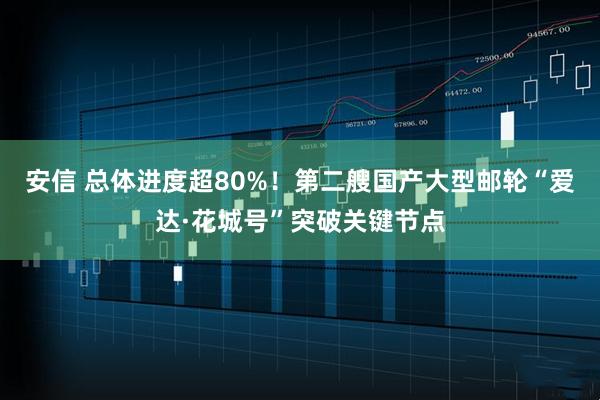 安信 总体进度超80%！第二艘国产大型邮轮“爱达·花城号”突破关键节点